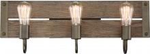 Nuvo 60/6429 - Winchester - 3 Light Pendant with Aged Wood - Bronze Finish