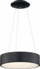 Nuvo 62/1456 - Orbit - LED 18" Pendant - Black Finish