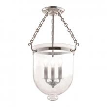 Hudson Valley 253-PN-C1 - 3 LIGHT SEMI FLUSH