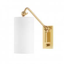 Hudson Valley 9301-AGB - Wayne Wall Sconce