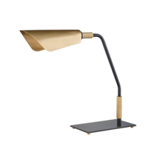  L3730-AOB - 1 LIGHT TABLE LAMP W/ METAL SHADE