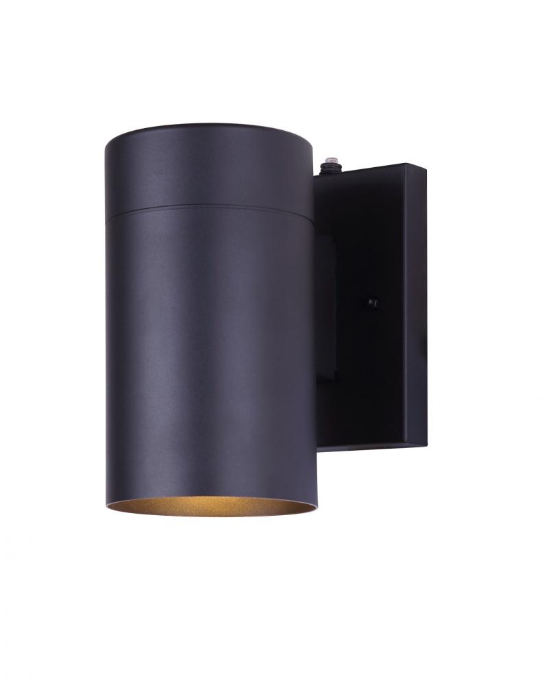 Dawn 1 Light Outdoor Lantern, Black Finish