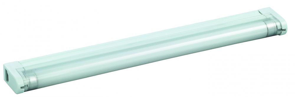 Fluorescent, FC5081P-C , 12 1/4 IN Under Cabinet Slimline Strip Light with Cord&Plug