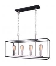 Canarm ICH701A04BKN30 - ROY 4 Light Chandelier