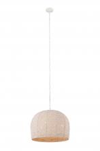 Canarm IPL2081B03NA - DEVI, Natural Color, 3 Lt 72" Length Cord Pendant, 40W Type A, 23.6" W x 19.6" H