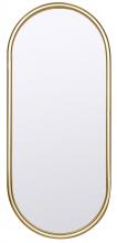 Canarm O22OGD1227 - Mirror, LYRA, O22OGD1227 -G-, Metal Frame Mirror, 12inch W x 27inch H