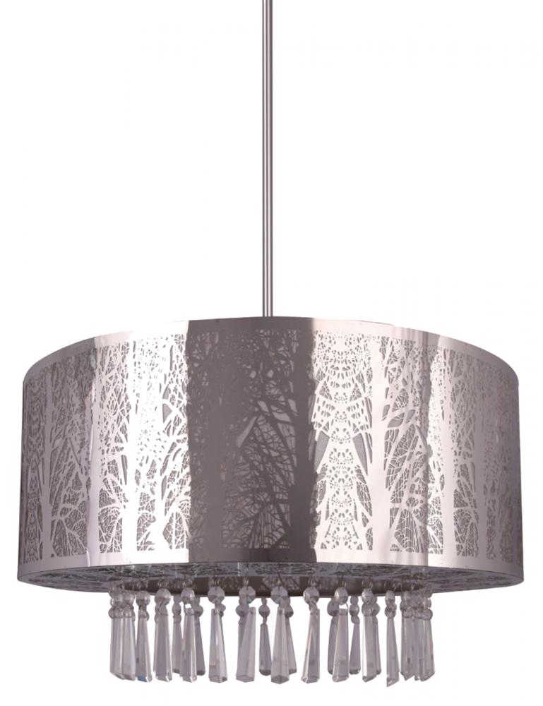 3 Light Chandelier Semi Flush