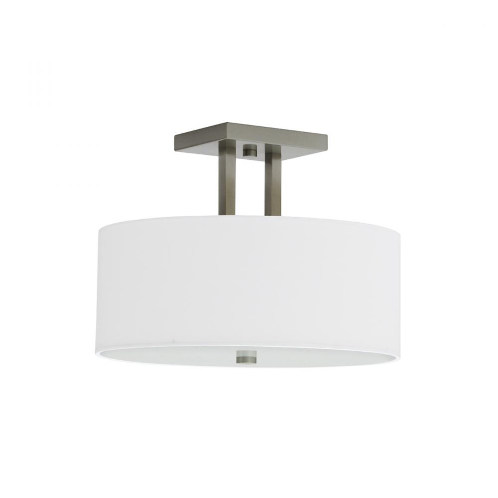 3 Light Semi Flush