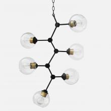 Whitfield CH5711-6BK(NG) - 6 Light Chandelier