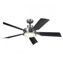 Kichler 330057BSS - 56 Inch Guardian Fan