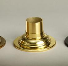 Kichler 9530PB - 7" x 3.5" Pedestal Mount Polished Brass