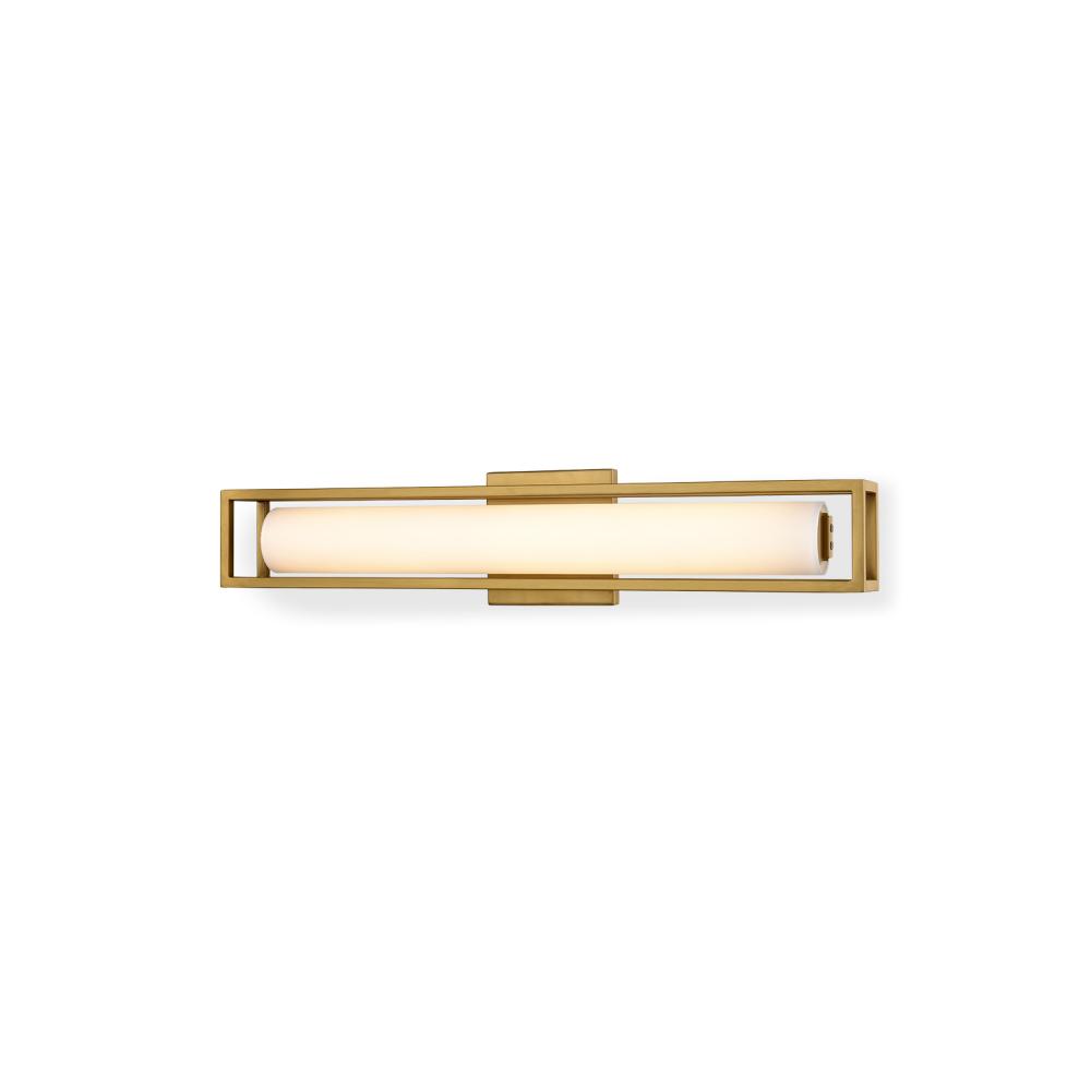 Lochwood 21-in Gold LED Wall Sconce