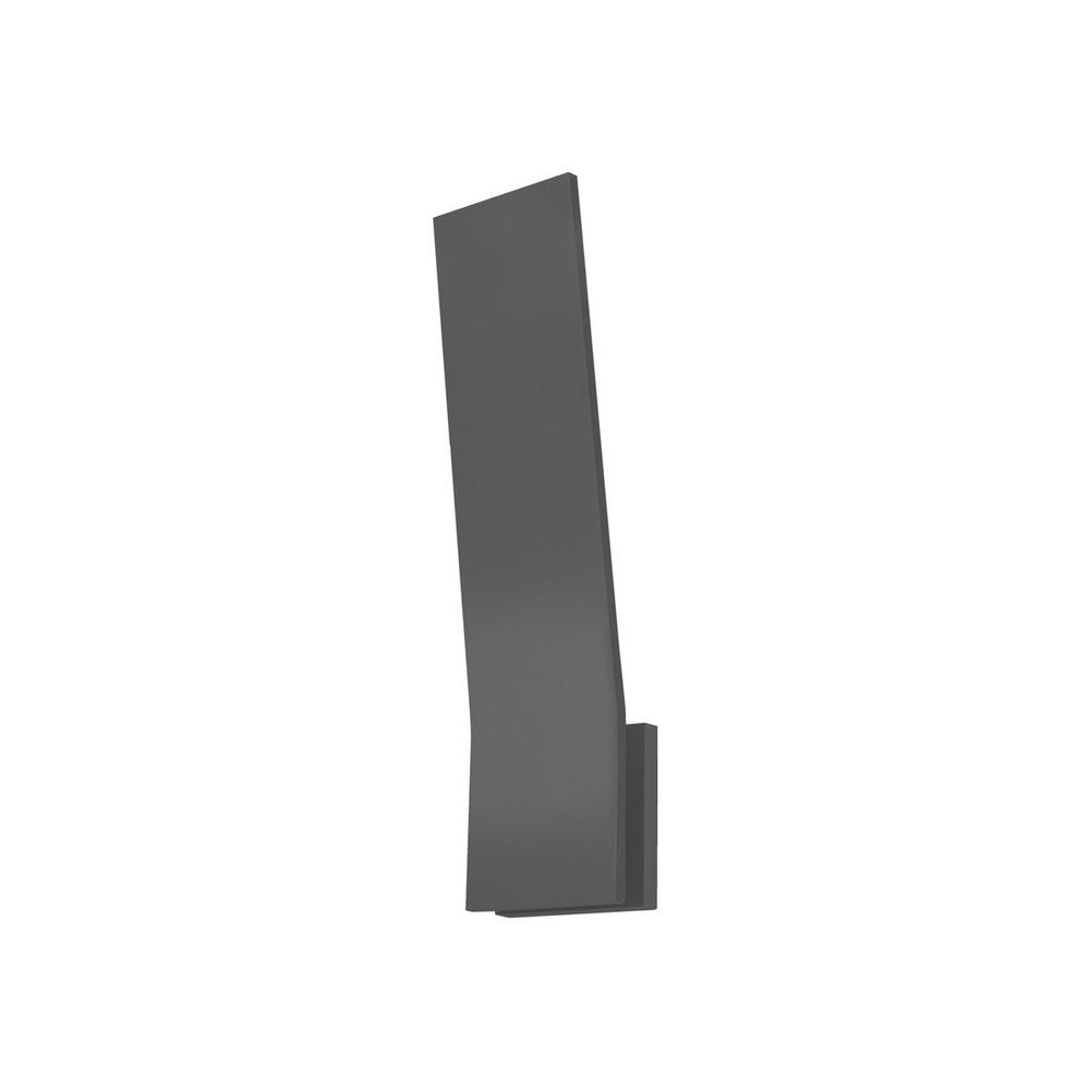 Nevis 18-in Graphite LED Exterior Wall Sconce