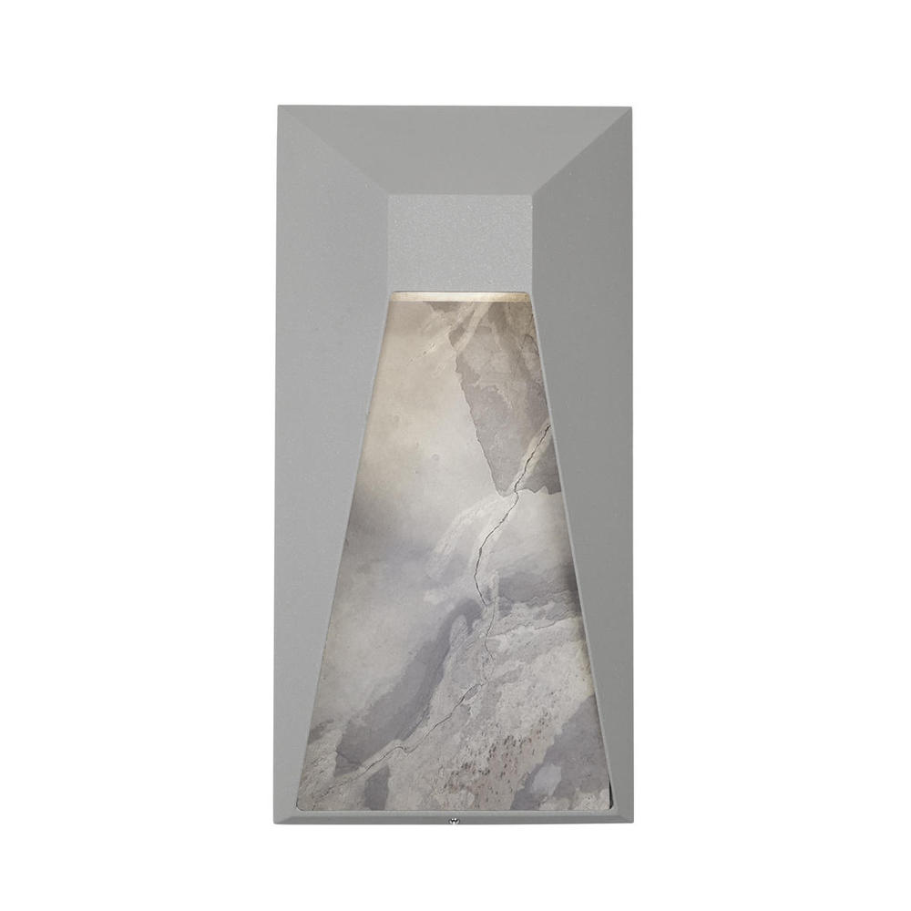 Twilight 16-in Gray LED Exterior Wall Sconce