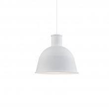 Kuzco Lighting Inc 493522-WH - Irving 22-in White 1 Light Pendant