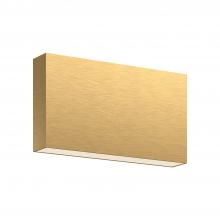 Kuzco Lighting Inc AT67010-BG - Mica 10-in Brushed Gold LED Wall Sconce