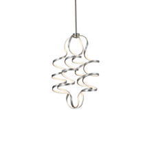 Kuzco Lighting Inc CH93934-AS - Synergy 34-in Antique Silver LED Chandeliers