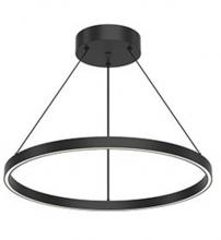 Kuzco Lighting Inc PD87124-BK - Cerchio 24-in Black LED Pendant
