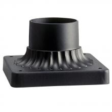 Galaxy Lighting 301000 BLK - Outdoor Cast Aluminum Column Adapter - Black