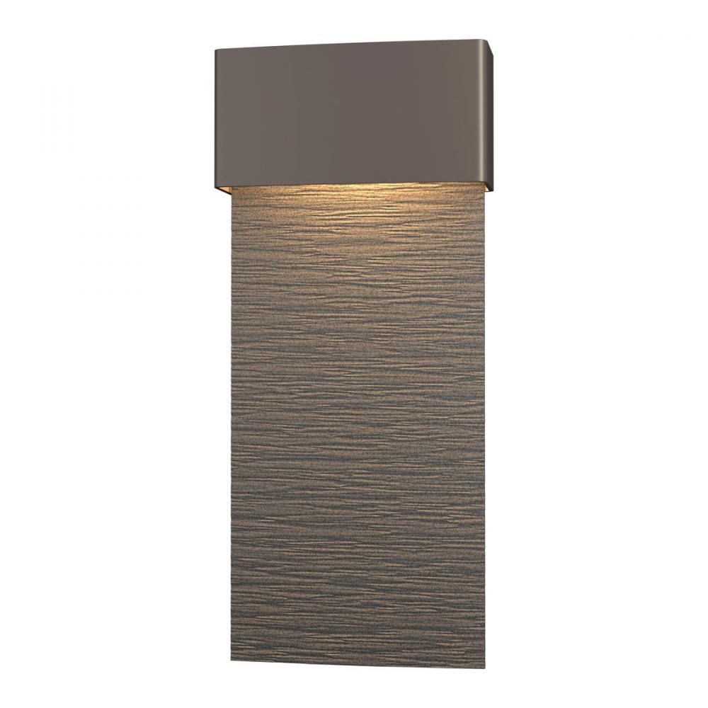 Stratum Large Dark Sky Friendly LED Outdoor Sconce