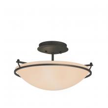 Hubbardton Forge - Canada 124302-SKT-20-SS0047 - Plain Small Semi-Flush