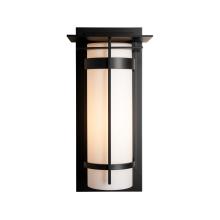 Hubbardton Forge - Canada 305994-SKT-80-GG0037 - Banded with Top Plate Large Outdoor Sconce