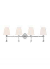 Visual Comfort & Co. Studio Collection CV1054PN - Hanover Mid-Century 3-Light Indoor Dimmable Bath Vanity