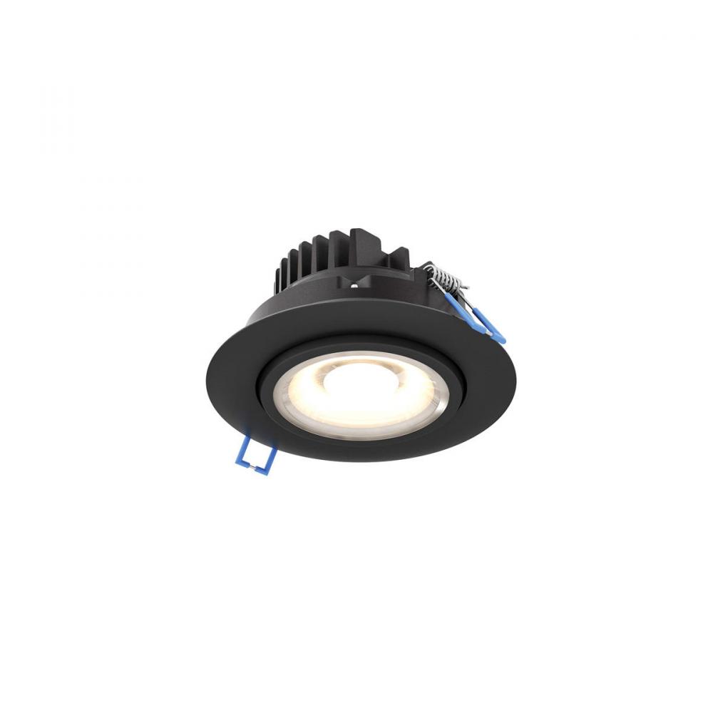 4 Inch Round Recessed LED Gimbal Light In 5CCT