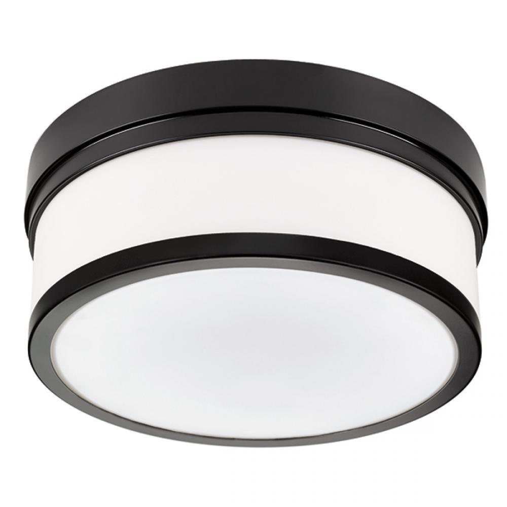 Selene Flush Mount Black