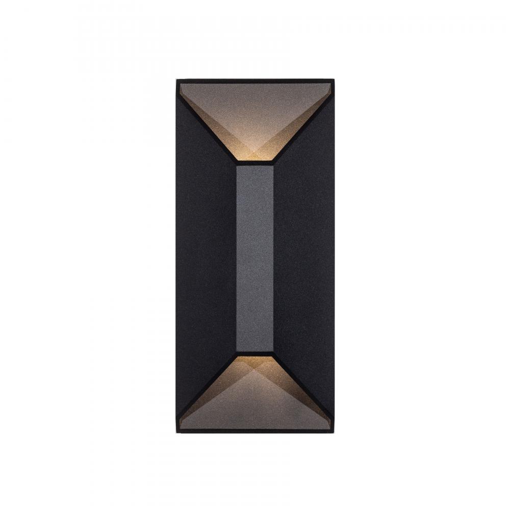 Badger - LED 16 Exterior Wall Light in Black