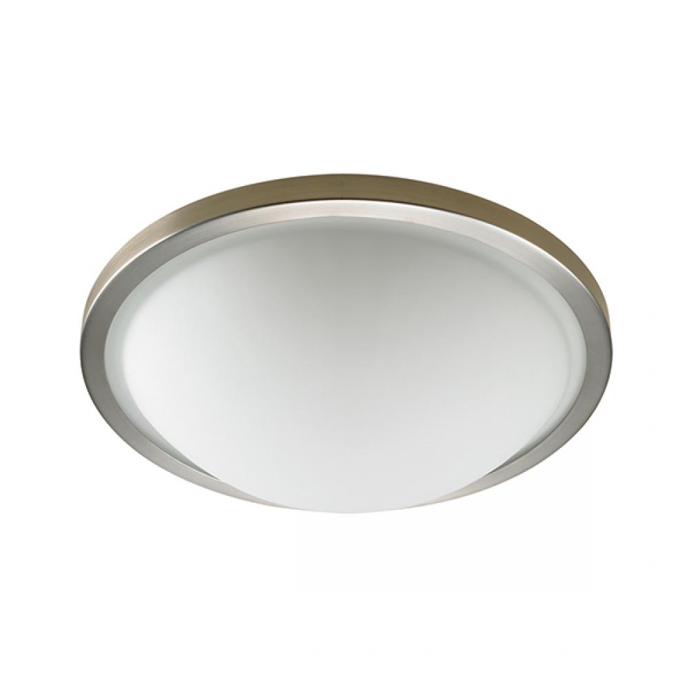 Halo Flush Mount Brushed Chrome