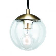 Russell Lighting 288-010/SG/CL - Eclipse Pendants Soft Gold