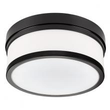 Russell Lighting 358-614/BLK - Selene Flush Mount Black