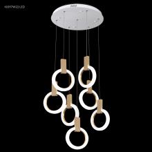 James R Moder 41097W22LED - Acrylic Chandelier