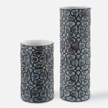 Uttermost 18098 - Uttermost Baltra Bronze Patina Vases Set/2