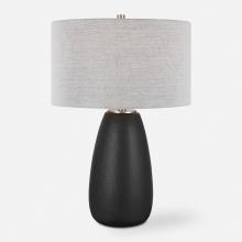 Uttermost 30058-1 - Uttermost Twilight Satin Black Table Lamp