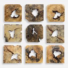 Uttermost 04360 - Uttermost Bahati Wood Wall Décor In Natural Set/9