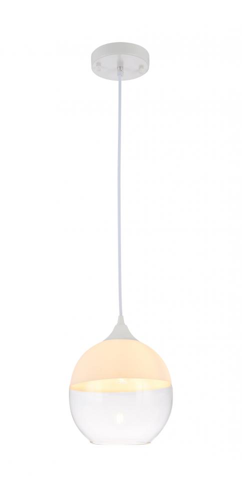 White Single Pendant Lighting