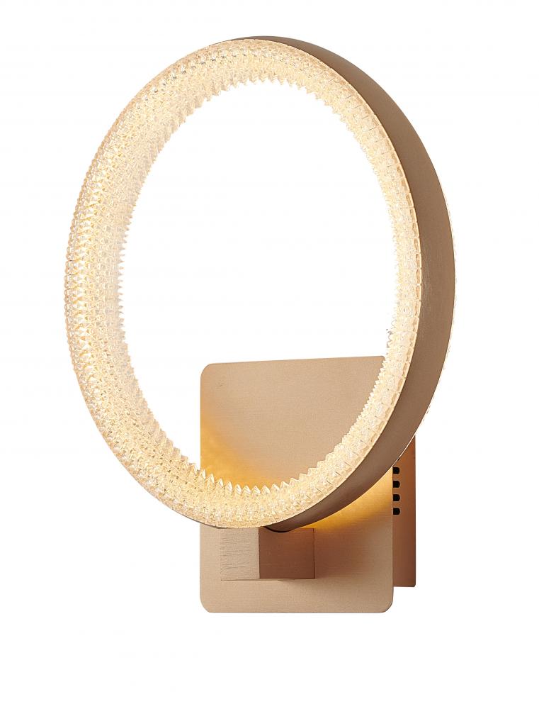 Gold LED Wall Sconce