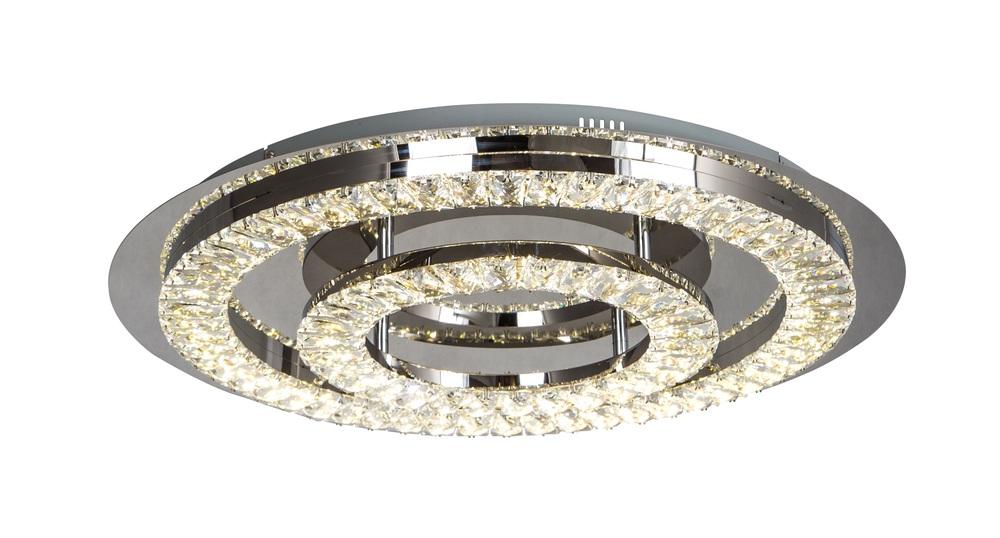 Chrome LED Flush Mount