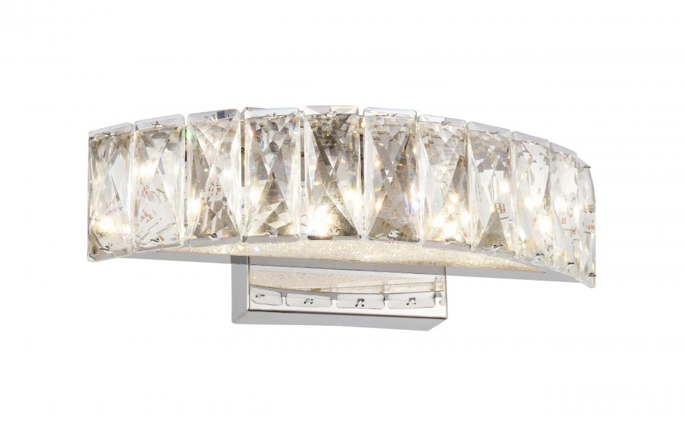 Chrome LED Wall Sconce