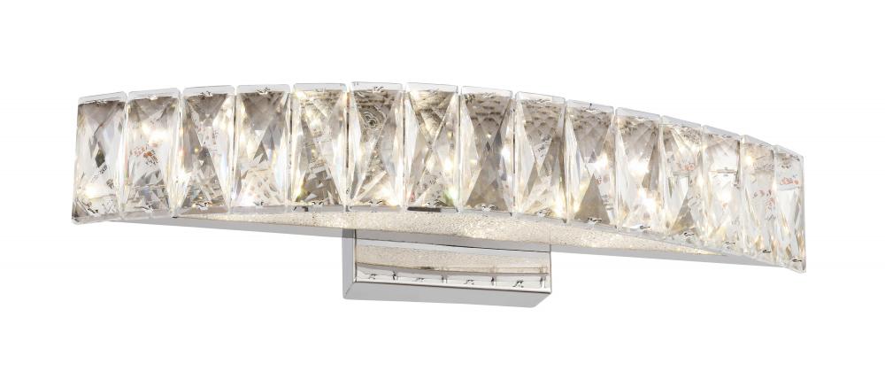 Chrome LED Wall Sconce