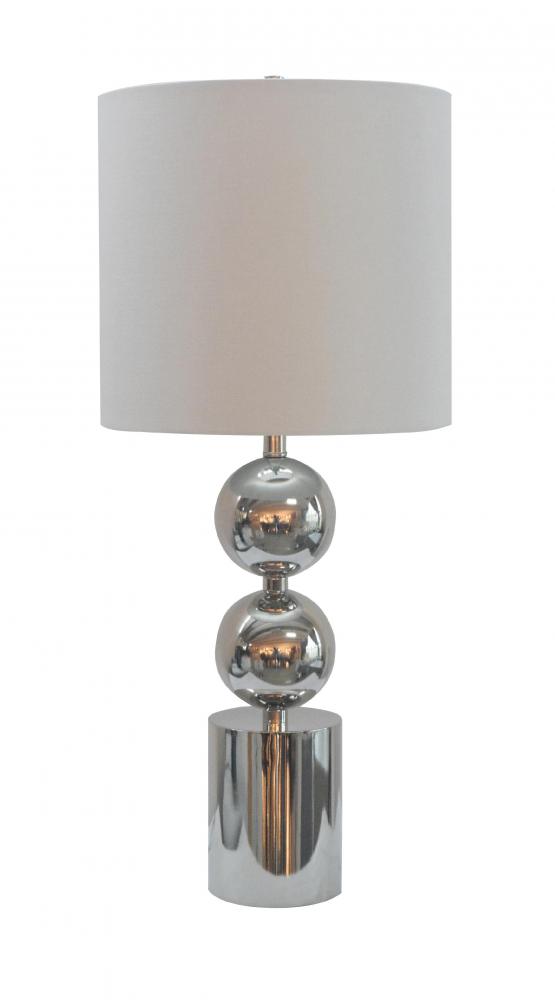 Polished Nickel Table Lamp