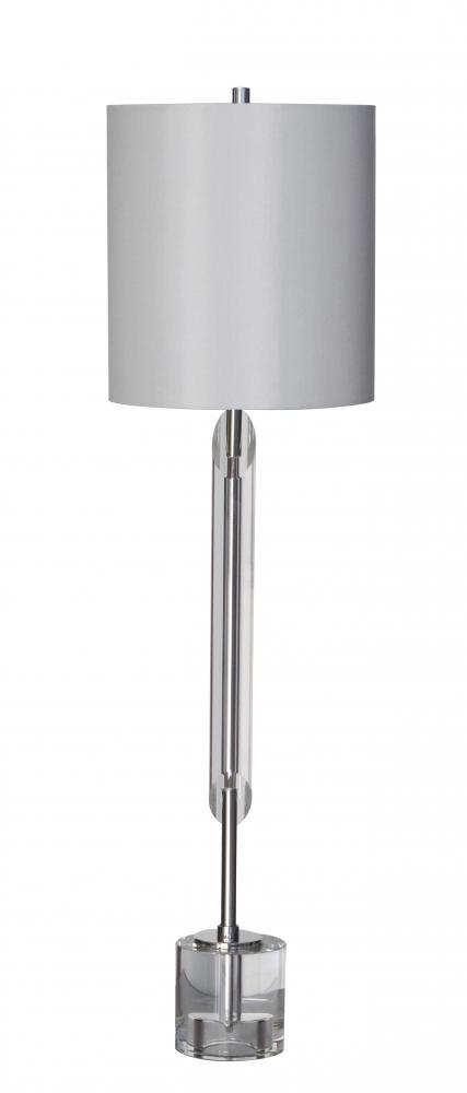 Polished Nickel Table Lamp