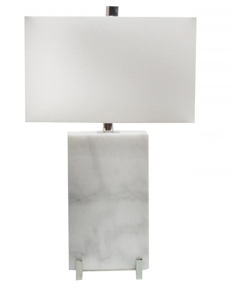 Polished Nickel Table Lamp