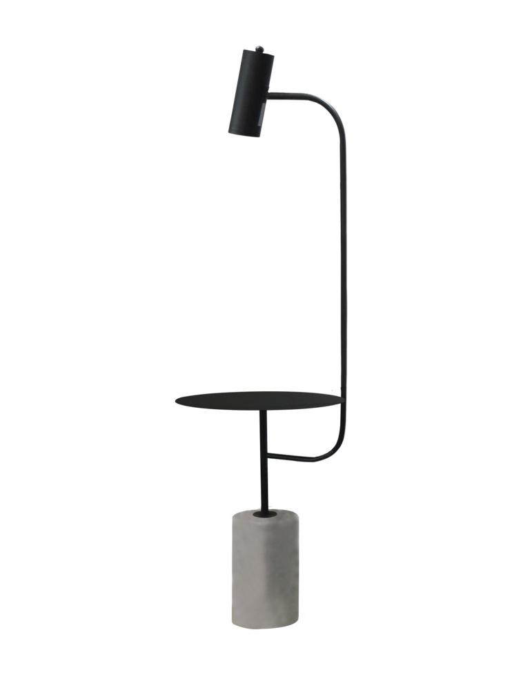 Matte Black Floor Lamp