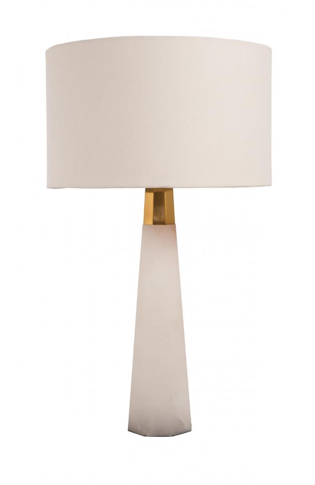 White & Gold Table Lamp