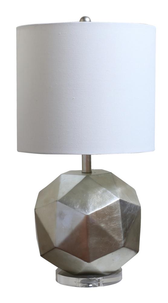 Silver Table Lamp