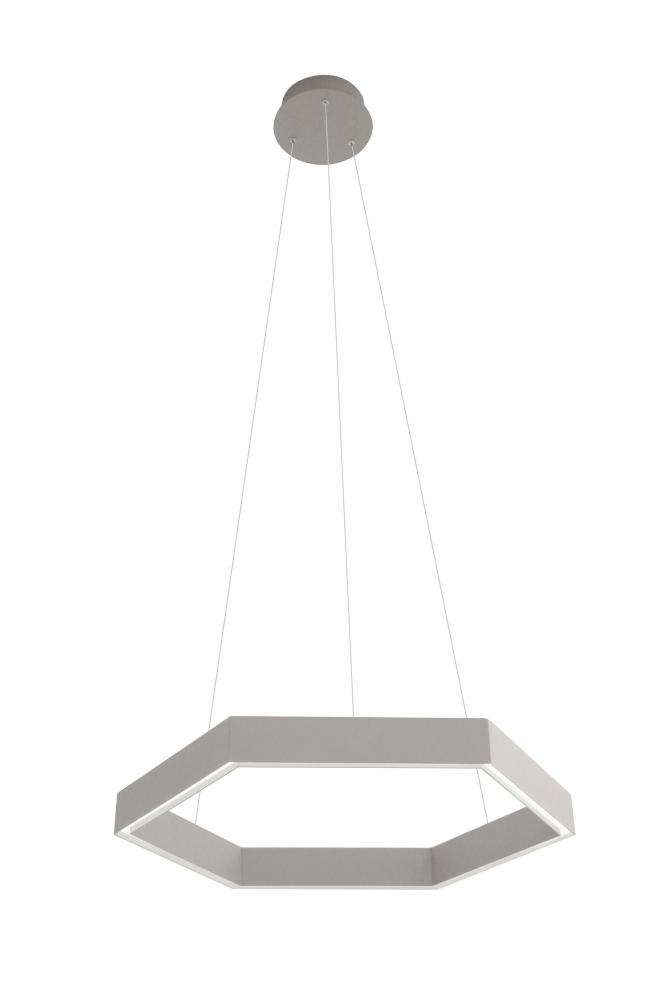 Grey LED Chandelier