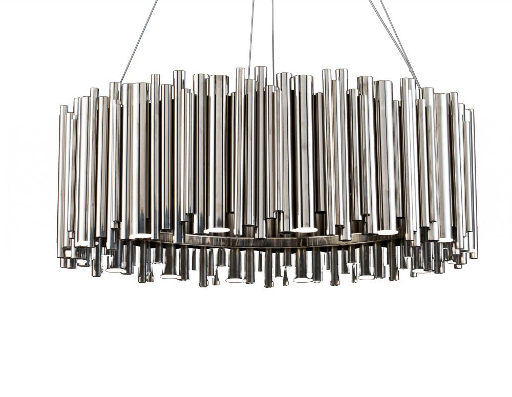 Chrome LED Chandelier